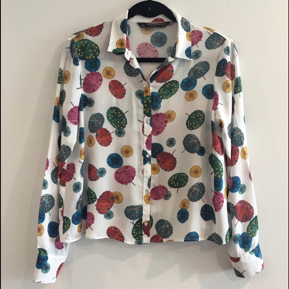 Zara Trafaluc collection blouse